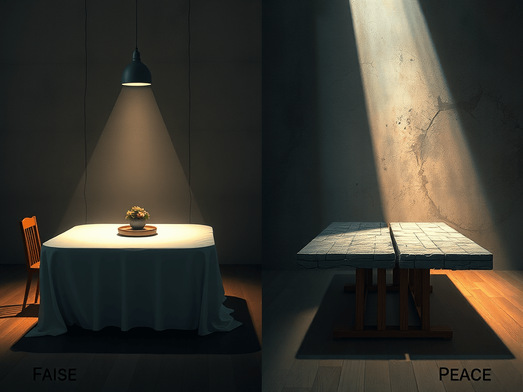 Weaponized Peace, Part 6:  The Table of Two&nbsp;Peaces