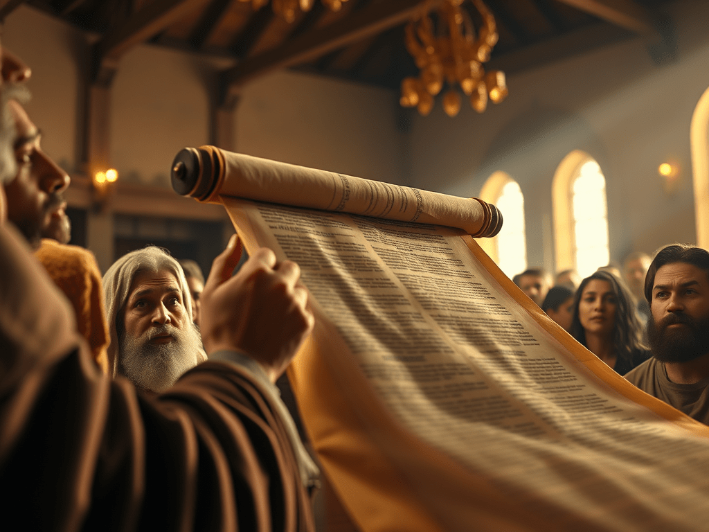 The Day He Closed the&nbsp;Scroll